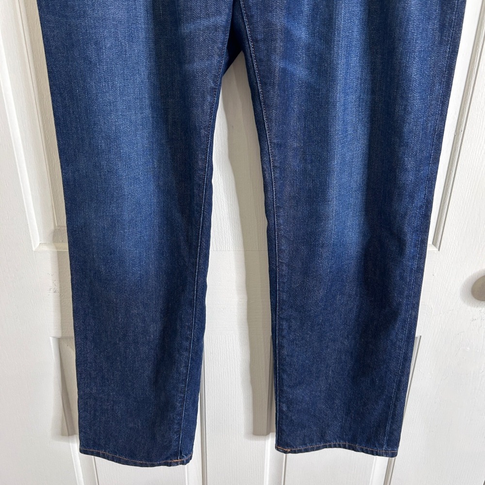 Madewell The Dean Easy Straight Jean in SoftDrape Linen Blend Button Fly size 28 - Picture 6 of 12